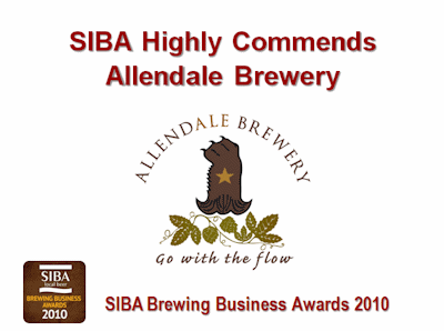 Allendale Brewery highly commended for Best range of pumpclips
