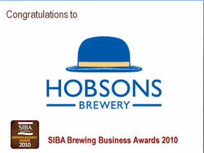 Hobsons Brewery winner of Best Green Business