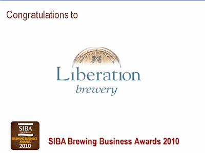 liberation Brewery winner of Best Marketing launch