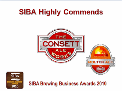 Consett Ale Works highly commended individual pumpclip