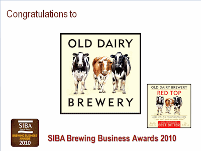 Old Dairy Brewery winner of best individual pumpclip